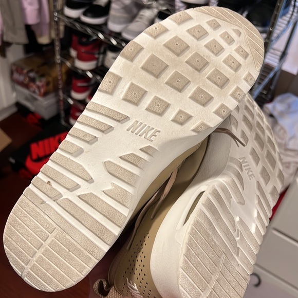 Nike Desert Camo Thea Leather Women's Sneakers in Tan Size 11 HTF - Picture 10 of 11